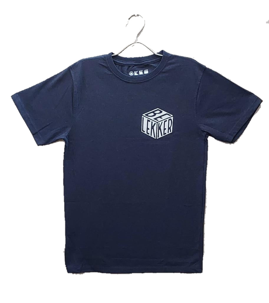 Navy Melange Be Lekker Shirt