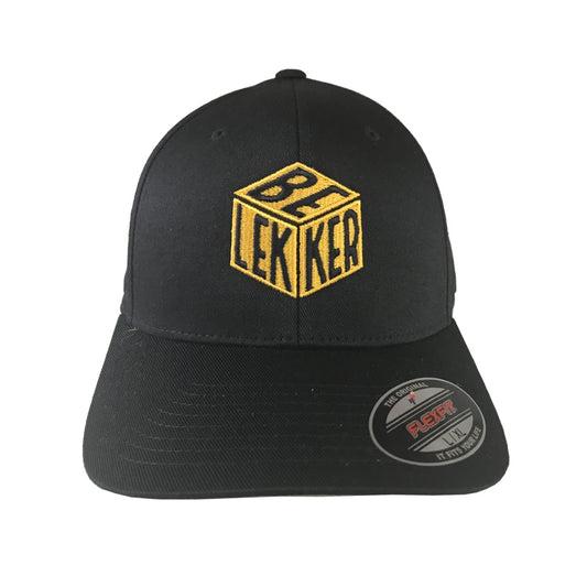 Black Fitted Baseball Cap L/XL - Club hat