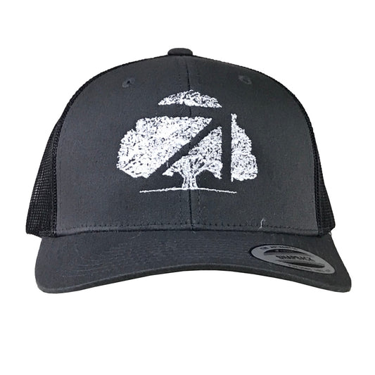 Charcoal OKES Family Tree Trucker