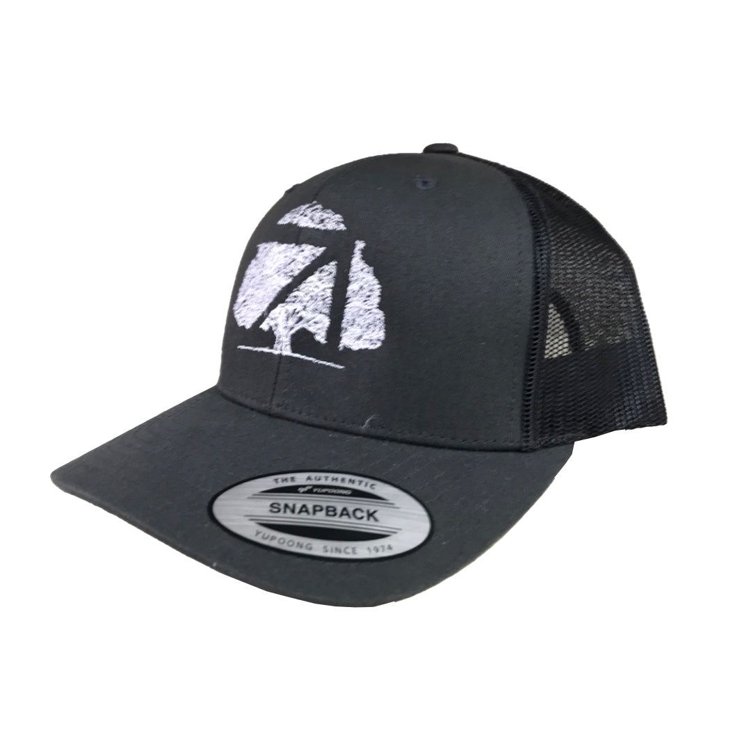 Charcoal OKES Family Tree Trucker
