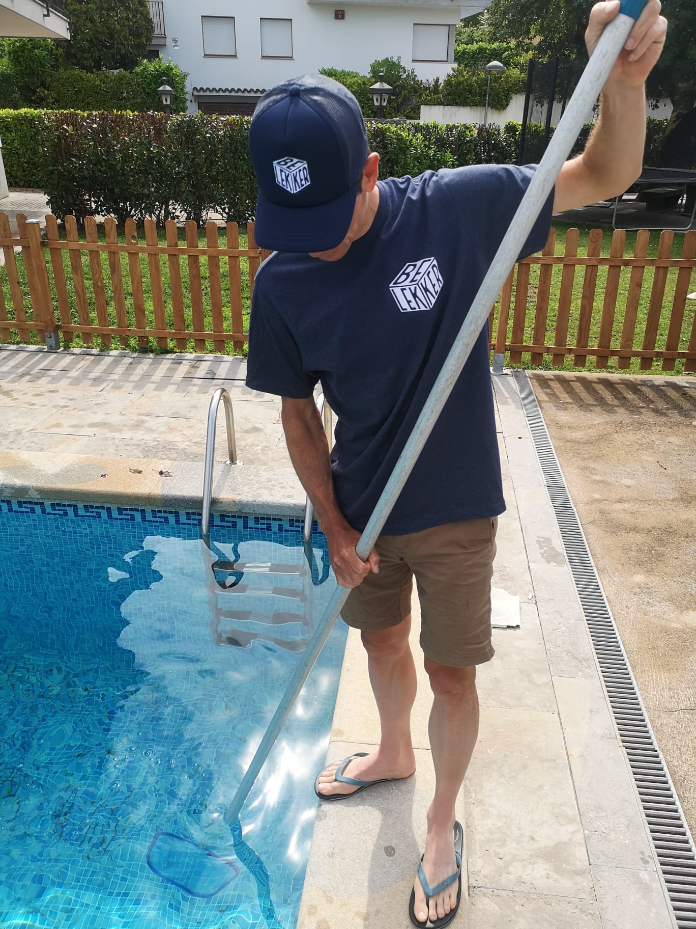 Navy Melange Be Lekker Shirt