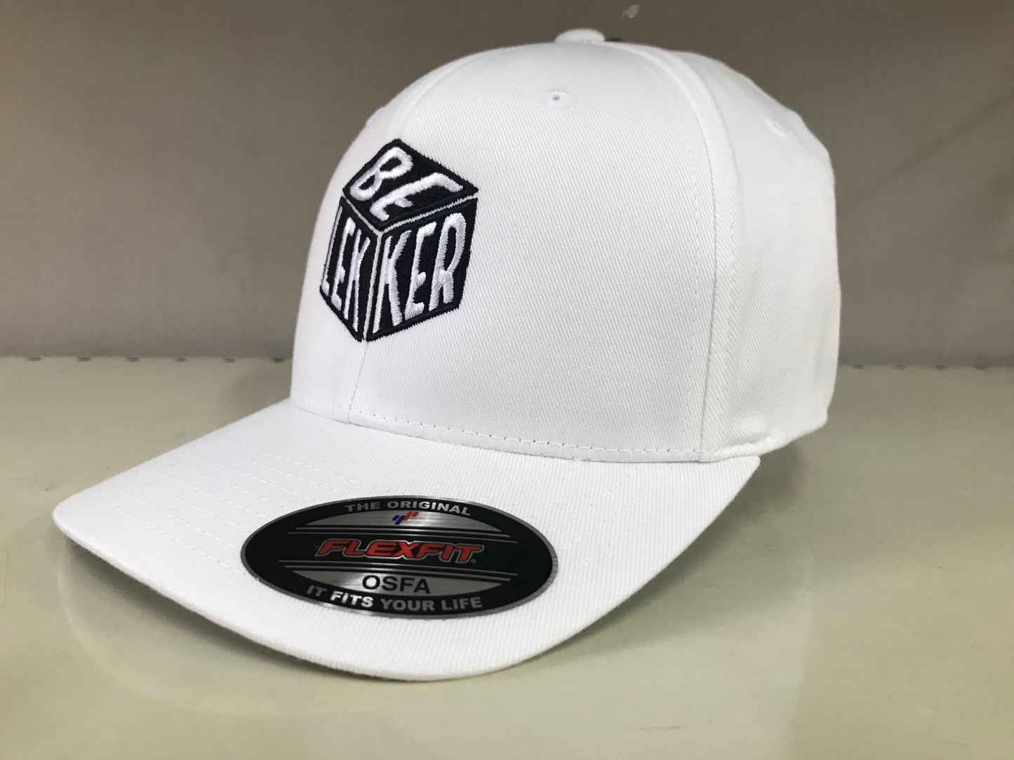 White Fitted Be Lekker Baseball Cap OFSA