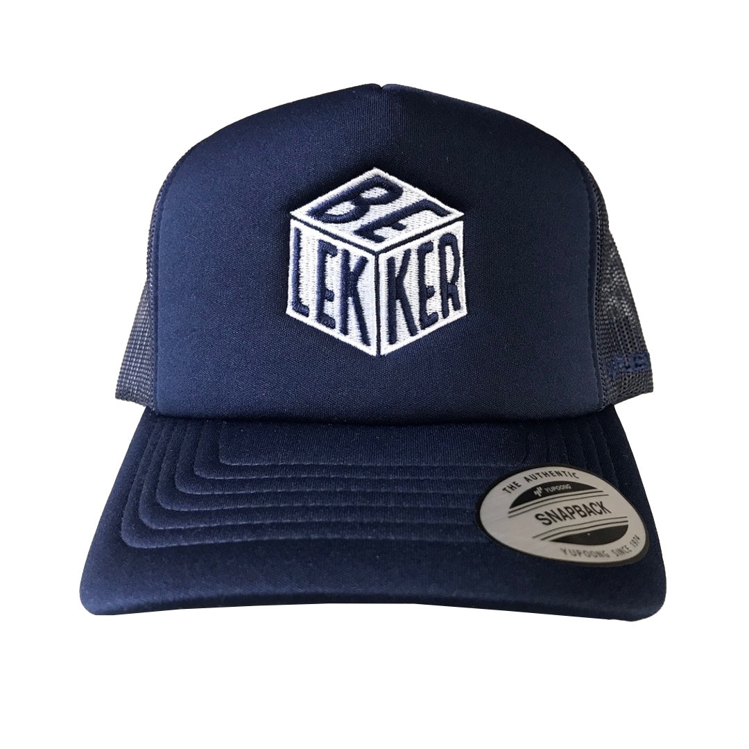 Navy Foam Trucker Cap -Be Lekker