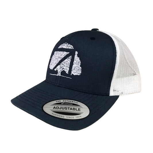 Navy & White OKES Family Tree Trucker Cap