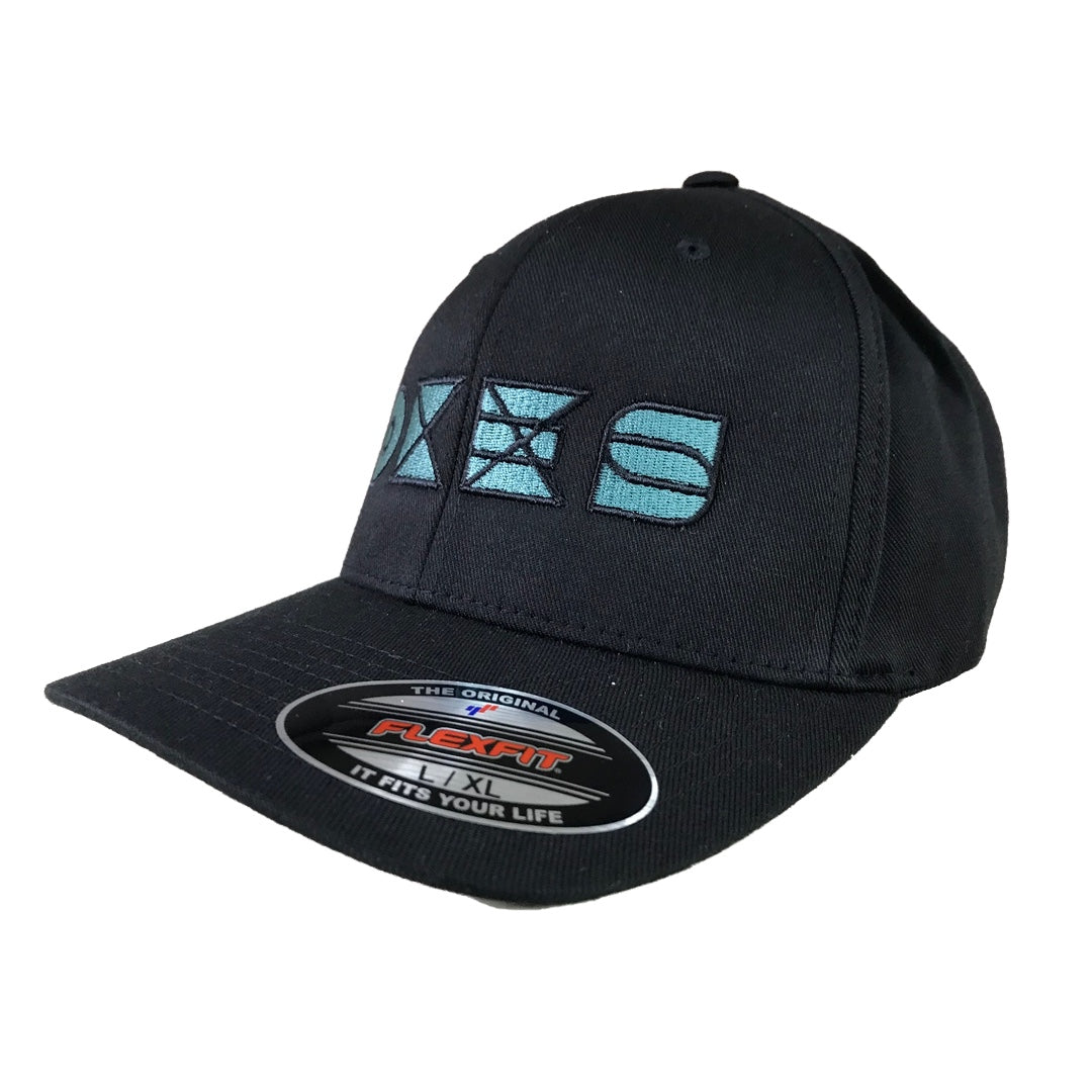Black Fitted Baseball Cap L/XL - OKES Lifestyle Cap